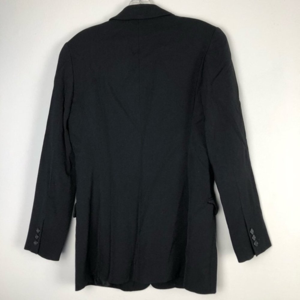 J. Crew Black Long 3 Button Blazer Jacket - image 7